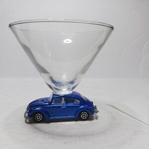 Majorette Volkswagen VW Beetle  1/60  Martini Glass & Diecast